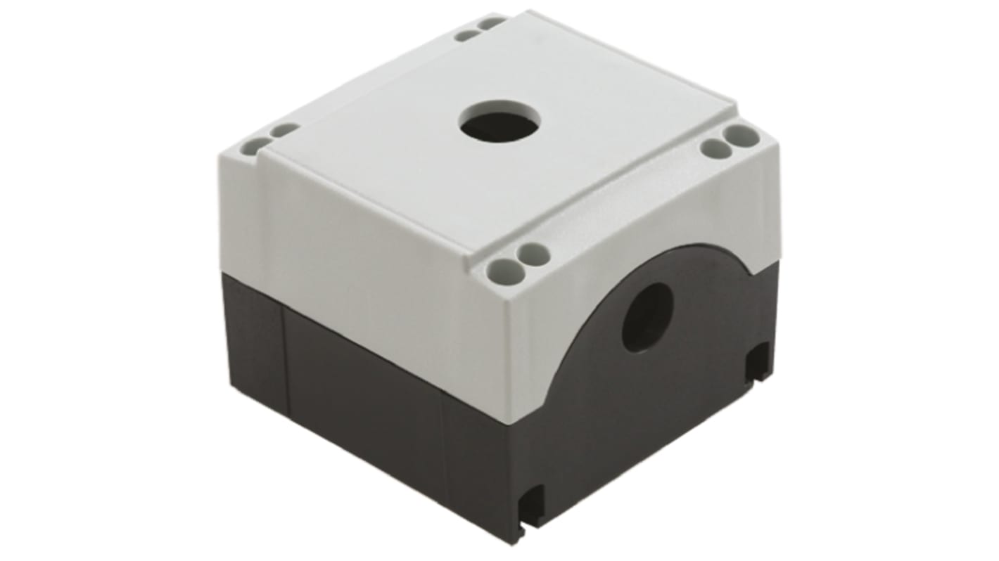 Rose Polyamide CS Push Button Enclosure - 1 Hole 22mm Diameter