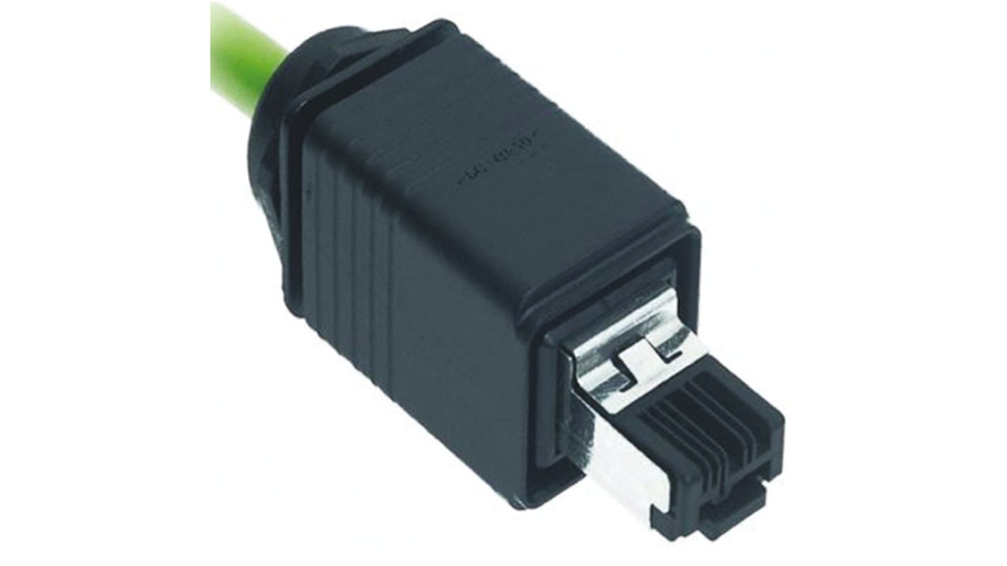 Harting RJ45 モジュラーコネクタ, オス, ケーブルマウント, Cat6a, 09451451520