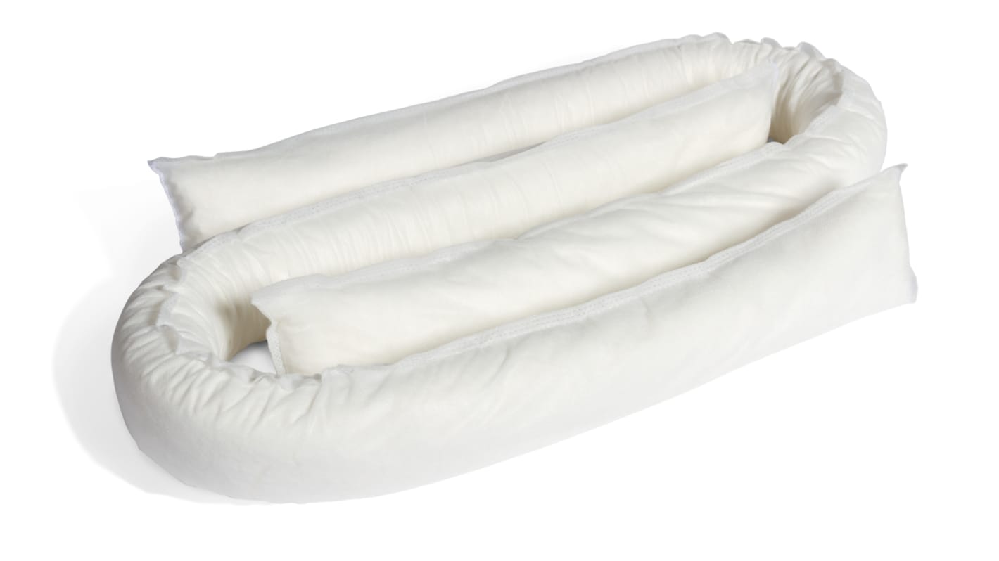 Chaussette Absorbant  d'huile Lubetech, 10 par paquet , capacité d'absorption: 40 L, Supérieur