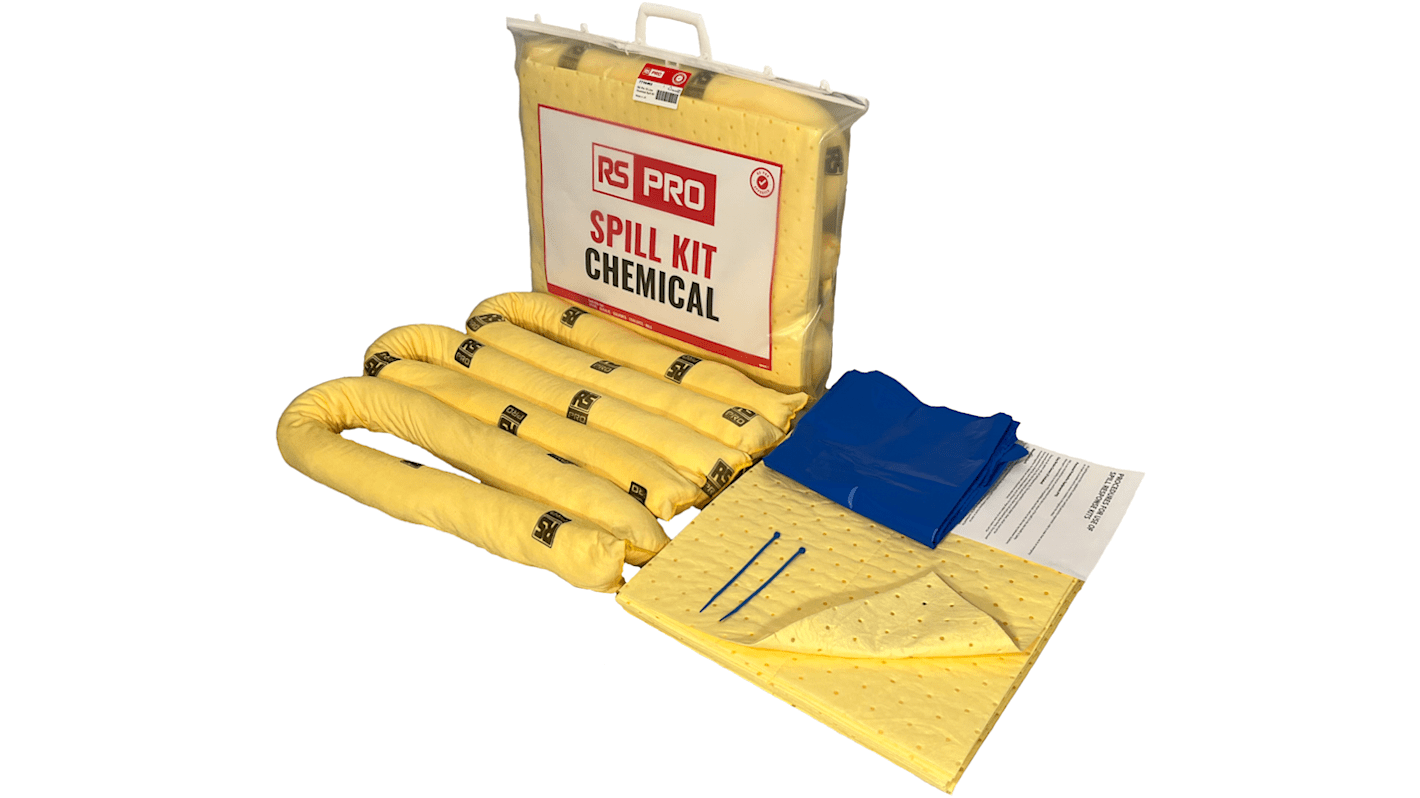 RS PRO 15L Chemical Spill Kit RS