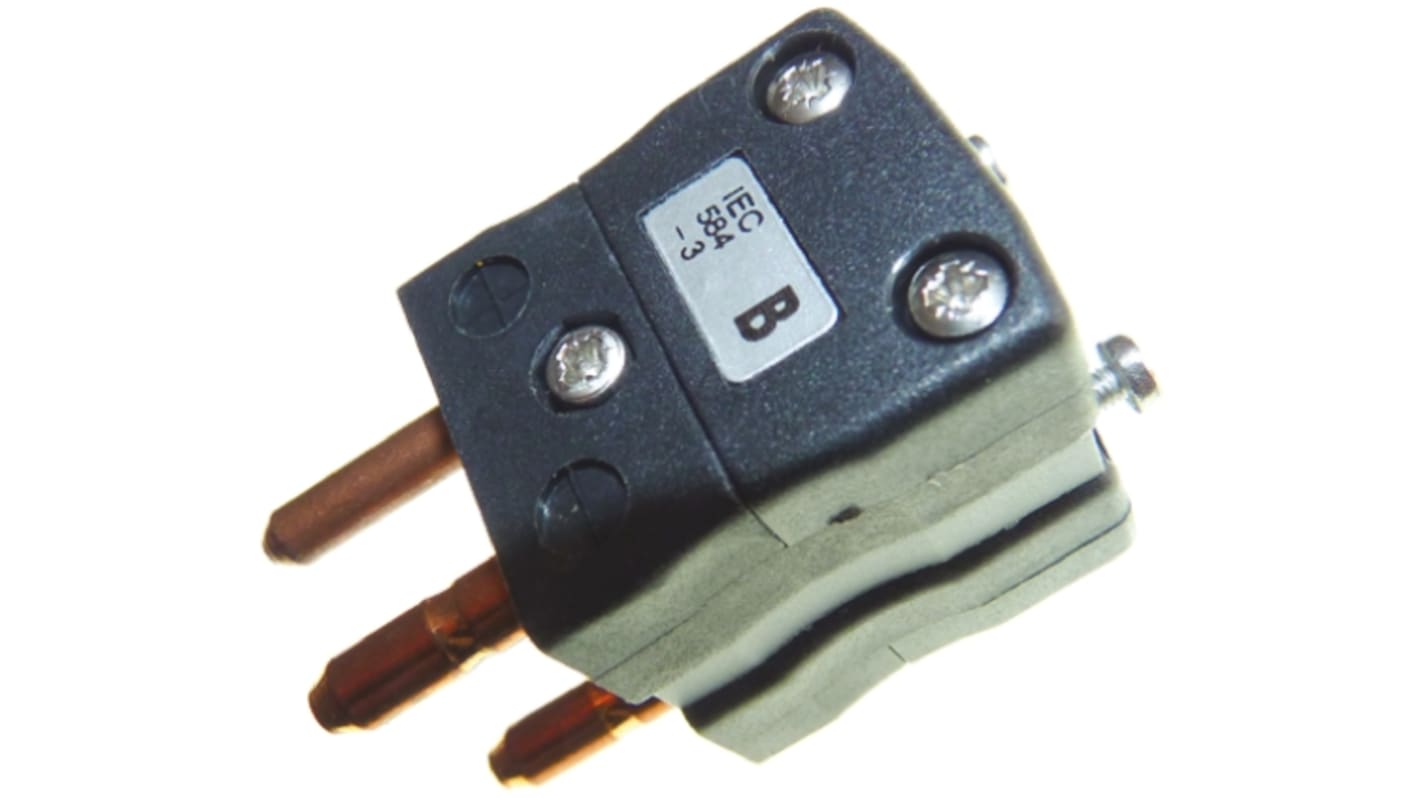 Conector de enchufe de termopar dúplex RS PRO, tipo B