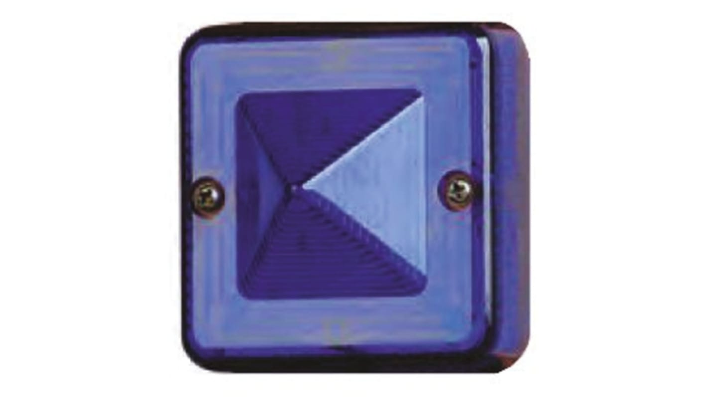 e2s ST Series Blue Flashing Effect Beacon Unit, 24 V dc, Xenon Bulb, DC, IP66