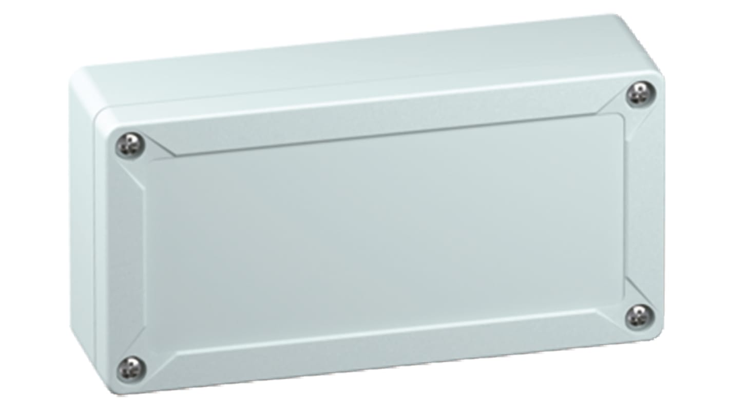 Spelsberg TG Series Grey ABS Enclosure, IP66, IP67, Grey Lid, 162 x 55 x 82mm