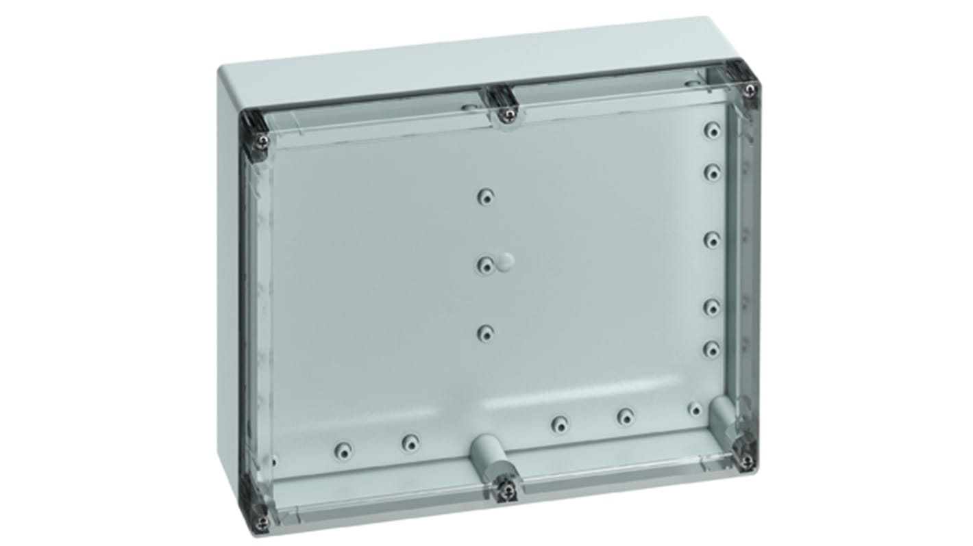 Spelsberg TG Series Grey Polycarbonate Enclosure, IP66, IP67, Grey Lid, 302 x 232 x 90mm