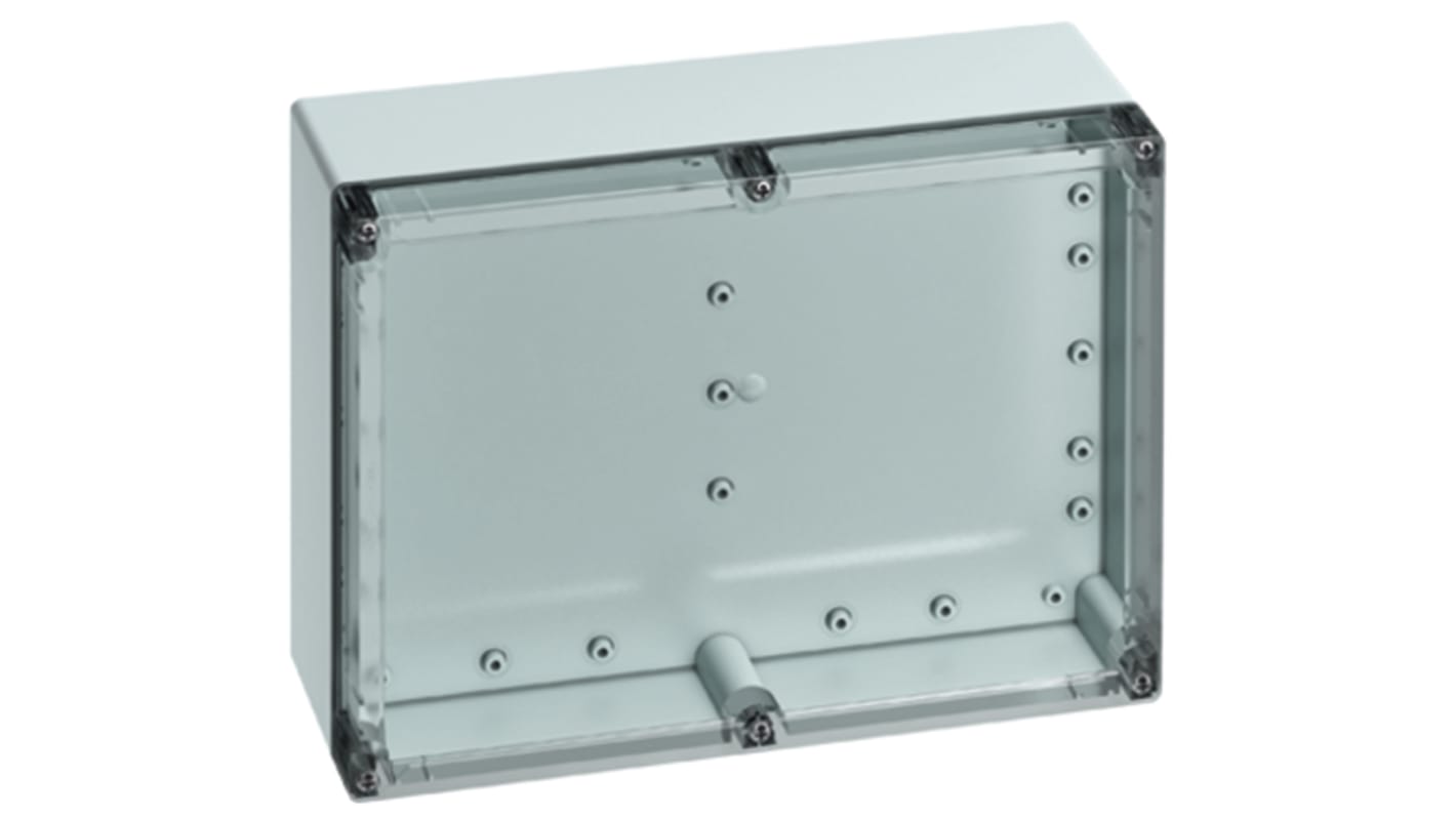 Spelsberg TG Series Grey Polycarbonate Enclosure, IP66, IP67, Grey Lid, 302 x 232 x 110mm