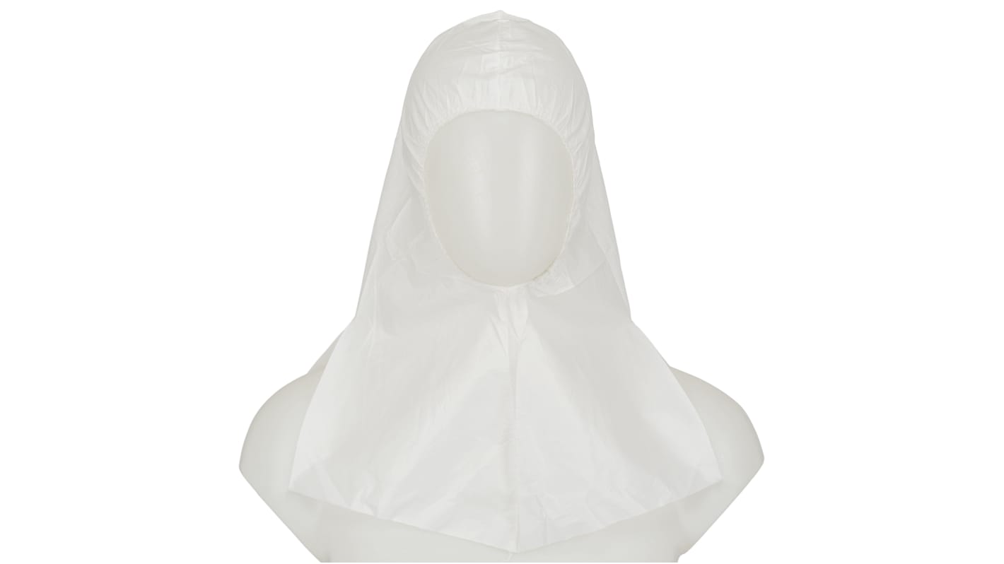 3M 446 White Yes Polyethylene Protective Hood, Resistant to Non-Hazardous Substances