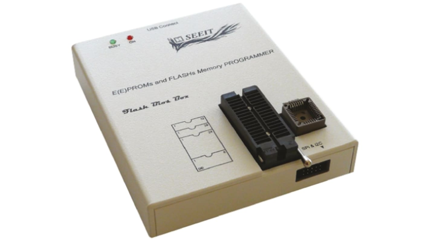 Seeit FlashBiosBox Chip-Programmiergerät für EEPROM, EPROM, FLASH, Universal Programmierer, Flash-Speichergeräte