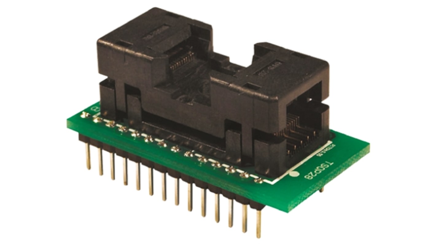 Seeit Chip-Programmieradapter, ADA-TSOP28-12 Steckschlüsseladapter, für AT27BV512, CAT28C256