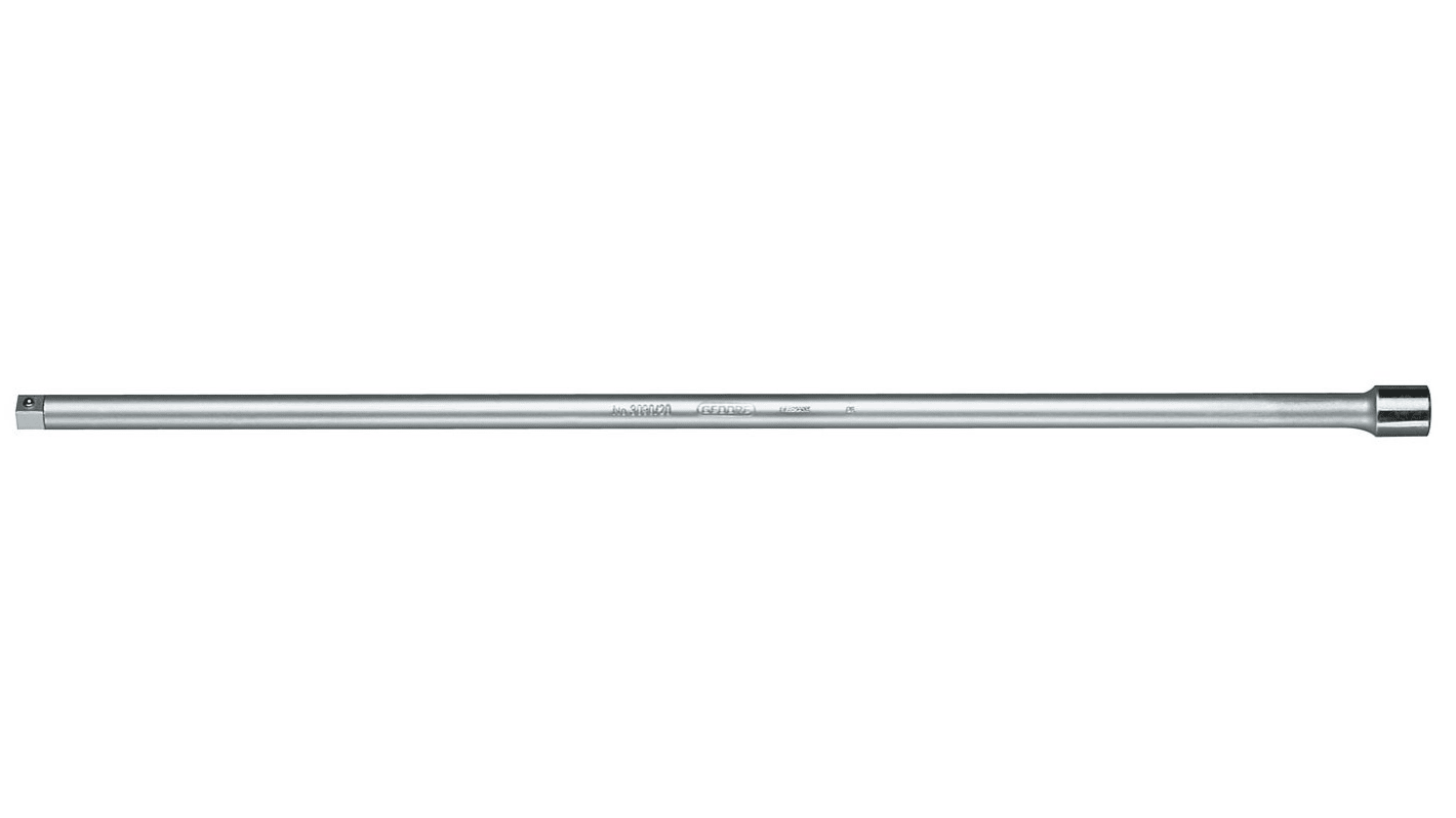 Gedore 3/8 Zoll Vierkant Verlängerung mit Verriegelung, CrV-Stahl, Länge 500 mm