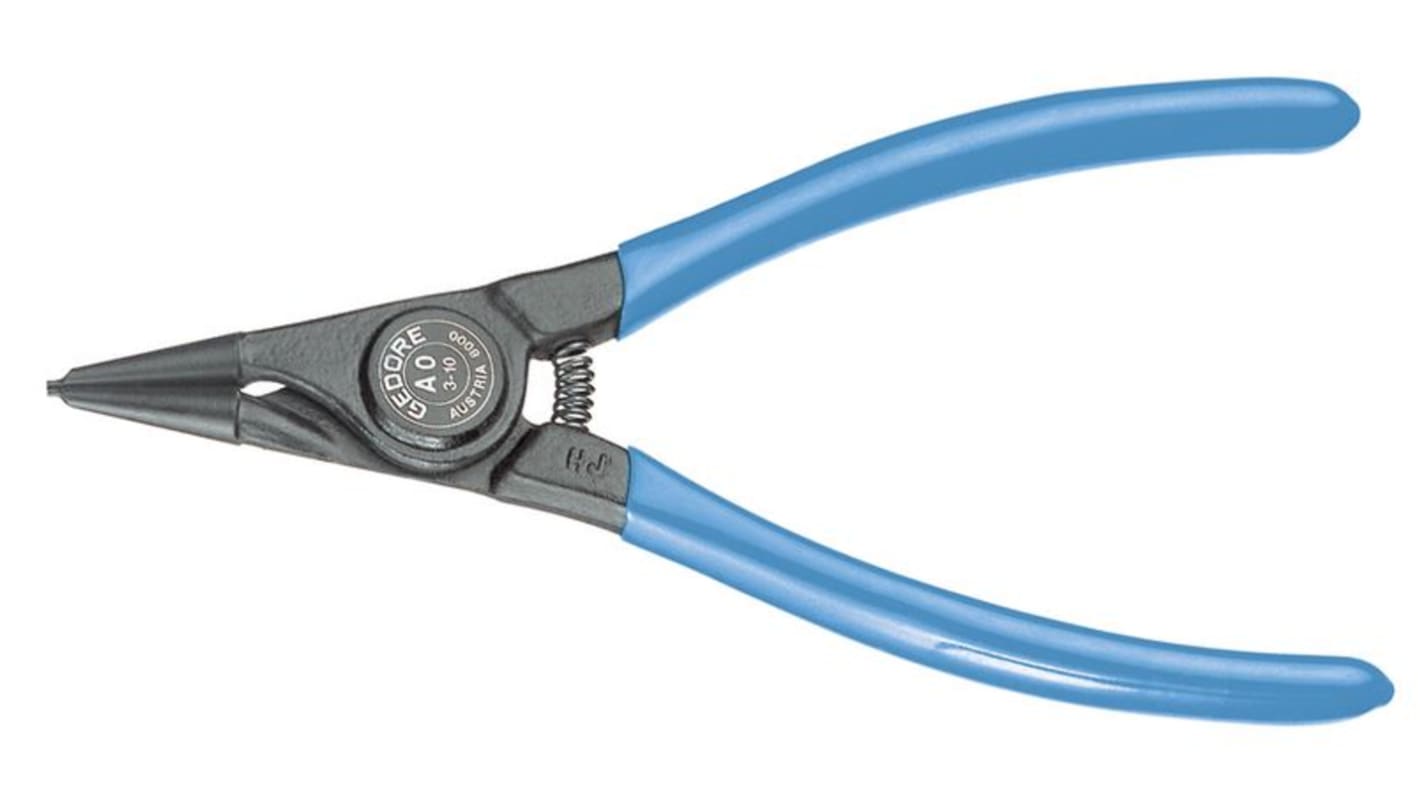 Gedore 6701620 Circlip Pliers, 230 mm Overall, Straight Tip, 69mm Jaw