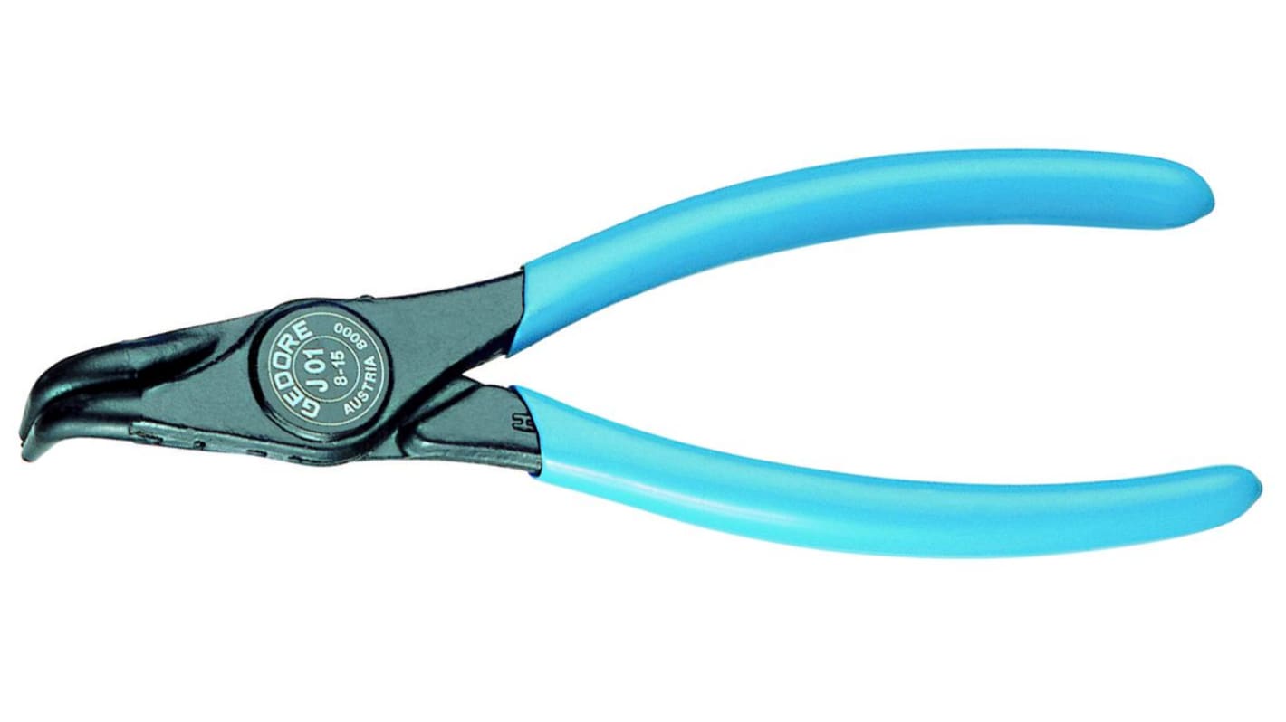 Gedore 8000 Circlip Pliers, 214 mm Overall, Bent Tip, 50mm Jaw