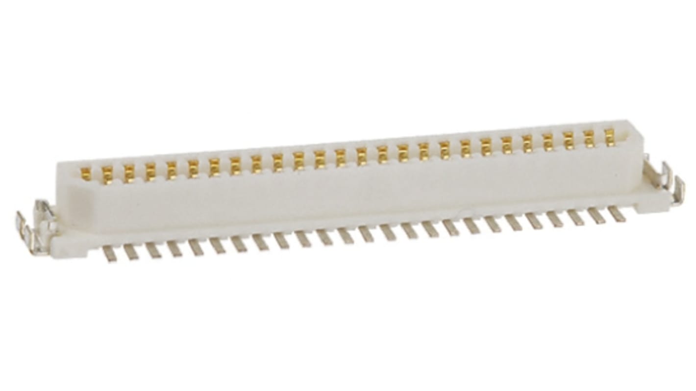 Gniazdo PCB 51 -pinowe 2 -rzędowe raster: 1mm typu płytka – płytka Prosty SMD