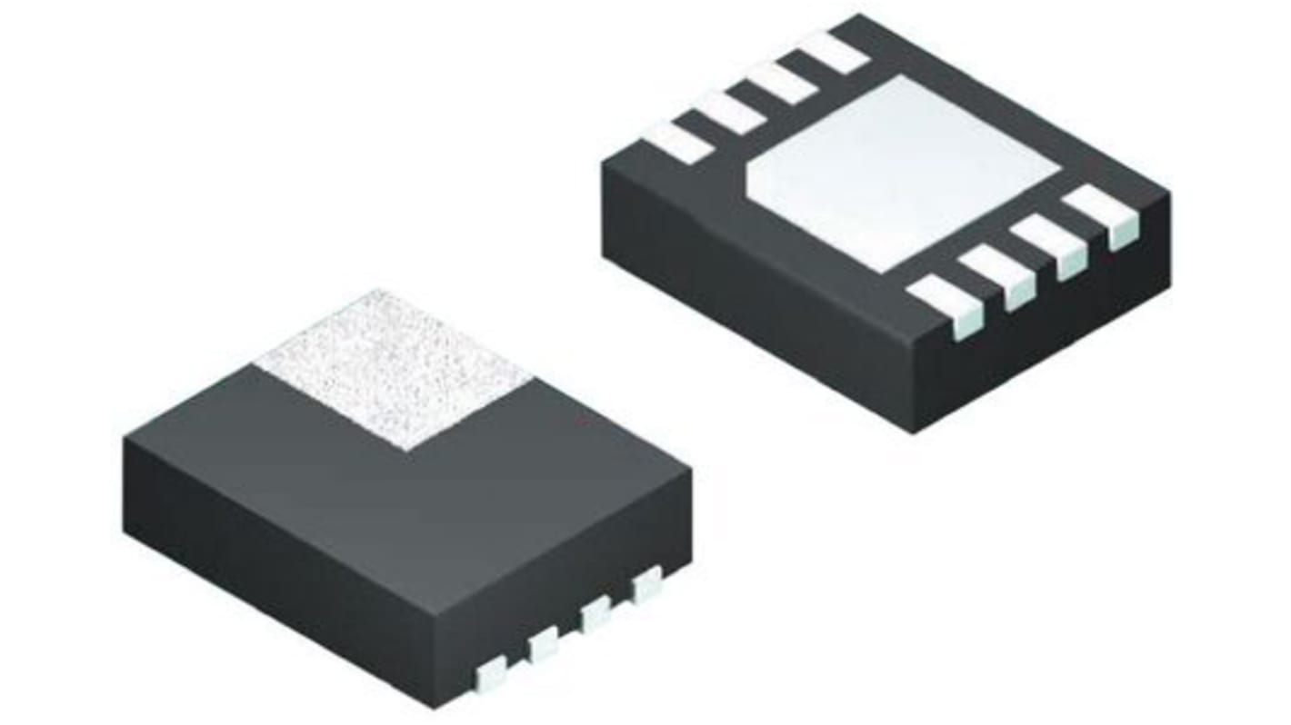 onsemi FT3001MPX precíziós időzítő, visszaállításos, 4 -500μA 500mA Felületre szerelhető, 8-tüskés MLP, 2 x 2 x 0.75mm,