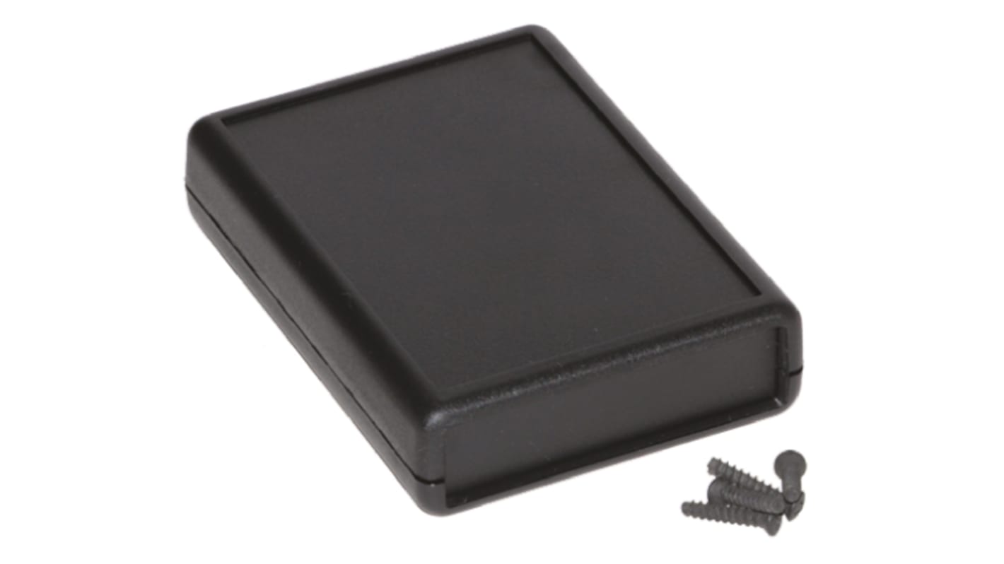 Caja Hammond de ABS Negro, , , 91 x 66 x 21mm, IP54