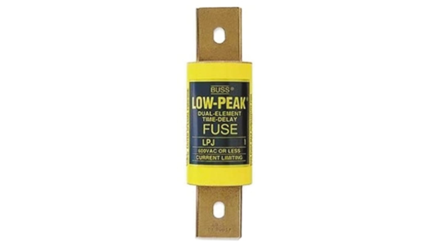 Eaton 125A Centred Tag Fuse, 1.5 x 5.75in, 300V ac