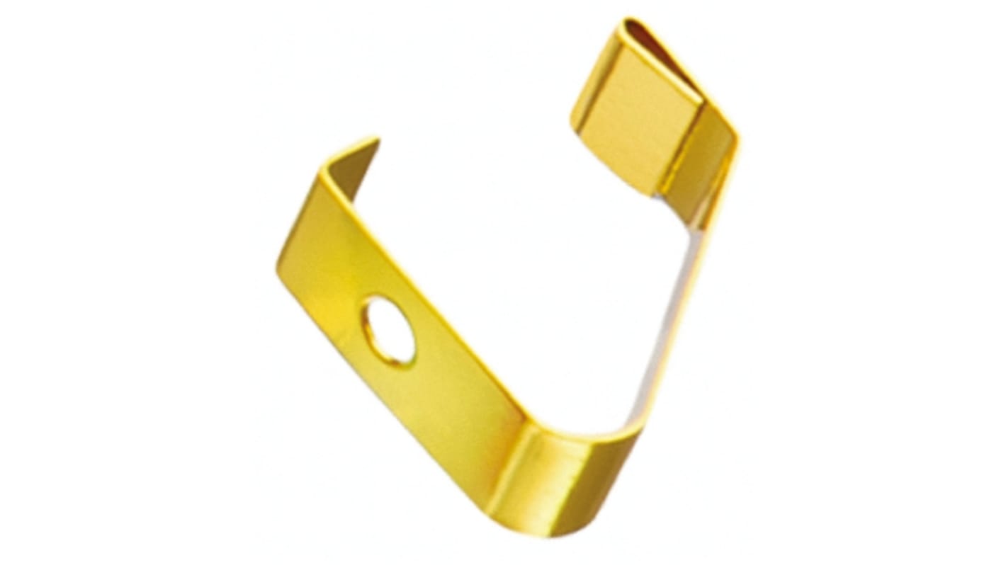 331011452048, Contact Finger of Gold Plated Beryllium Copper With Mounting Screw 4.6mm x 2mm x 4.8mm