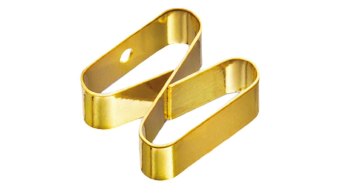 Contact Finger, Cobre-berilio chapado en oro, Fijación Tornillo, 7.15mm x 2.5mm x 6.2mm
