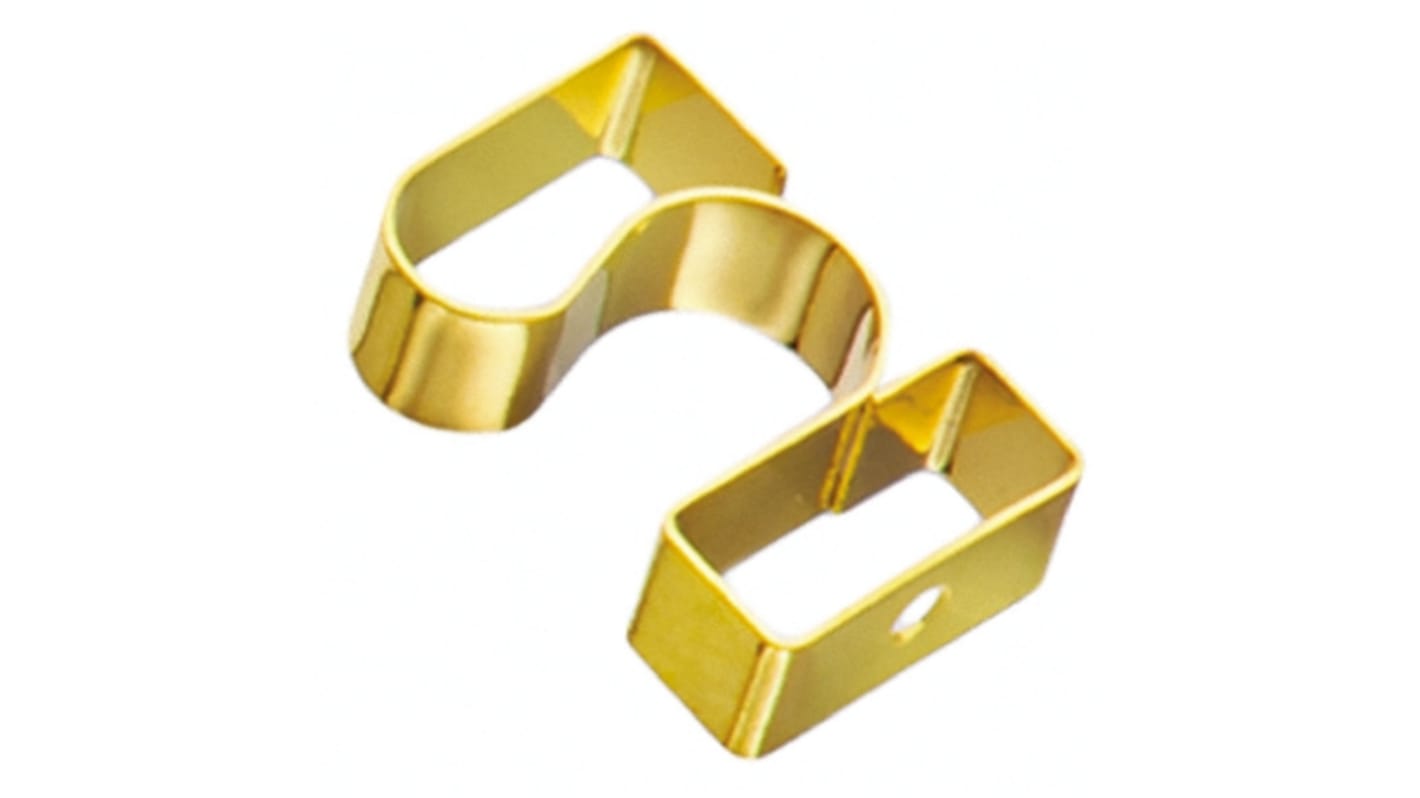 331161702513, Contact Finger of Gold Plated Beryllium Copper With Mounting Screw 7mm x 2.5mm x 13mm