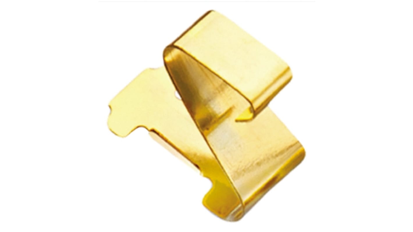 331211503040, Contact Finger of Gold Plated Beryllium Copper With Mounting Screw 5mm x 3mm x 4mm