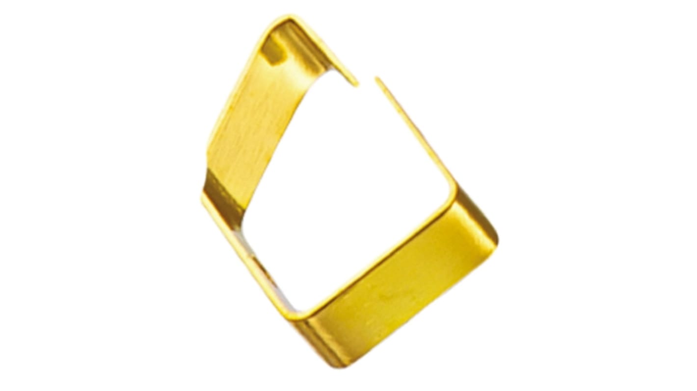 331221602040, Contact Finger of Gold Plated Beryllium Copper With Mounting Screw 6mm x 2mm x 4mm