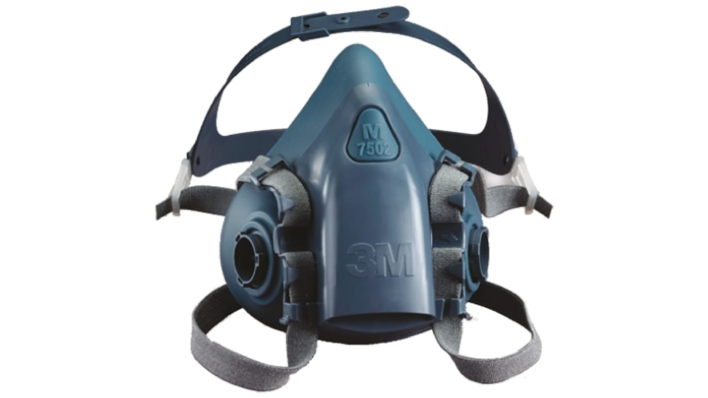 3M 7502 Series Half-Type Respirator Mask, Size Medium