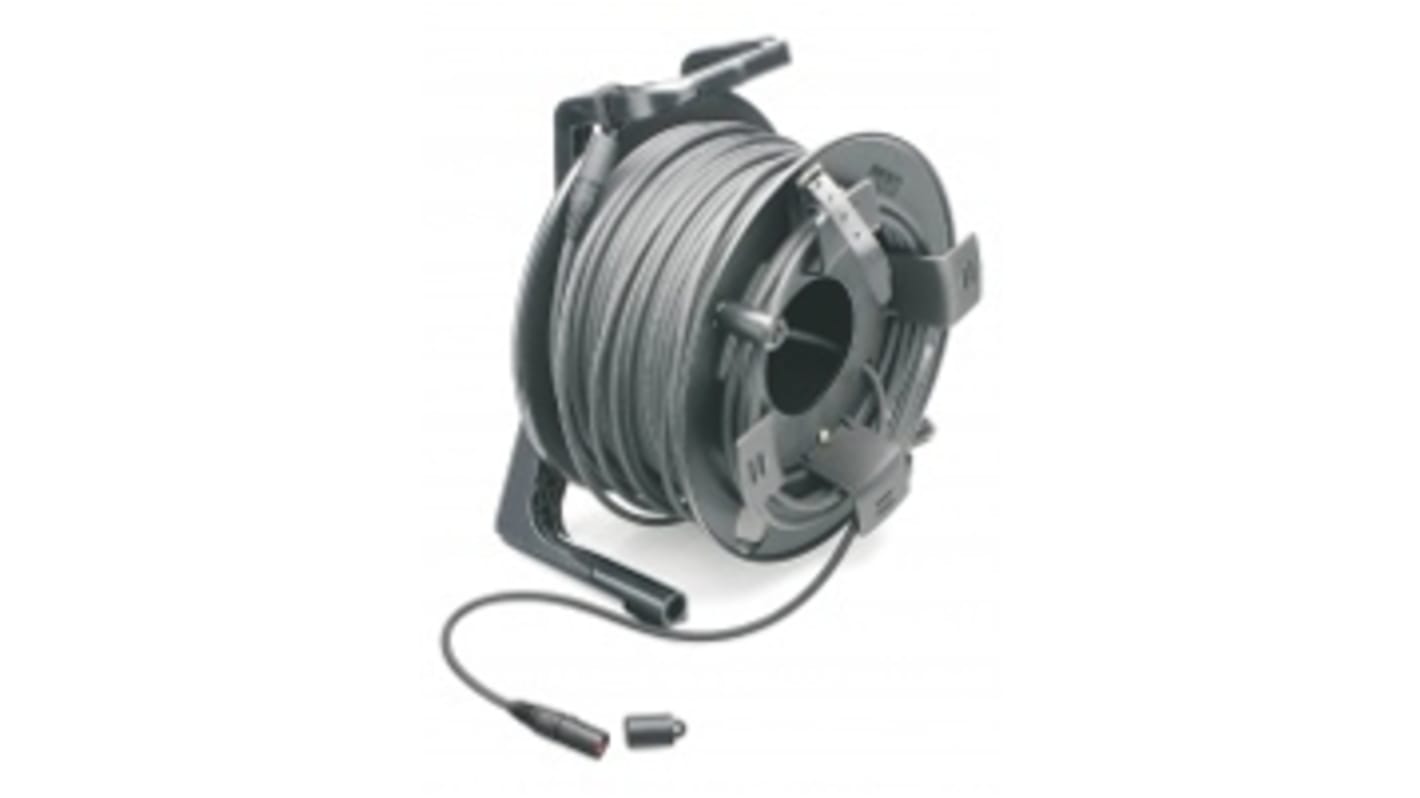 80mDrum Neutrik Cat5e Cable, FTP, Black, 80m RS