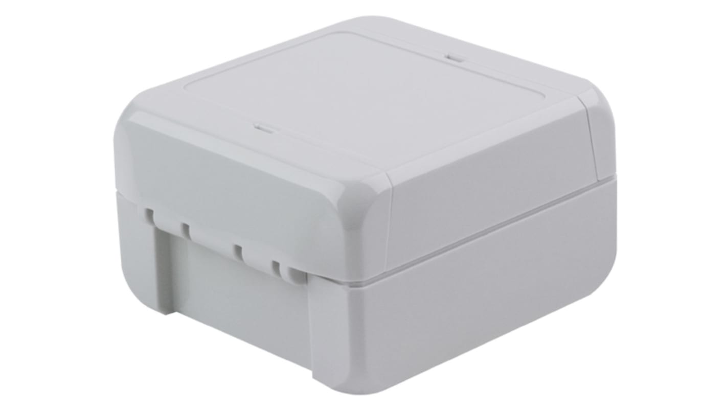 Caja Bopla de Policarbonato Gris claro, 89 x 80 x 47mm, IP66, IP68