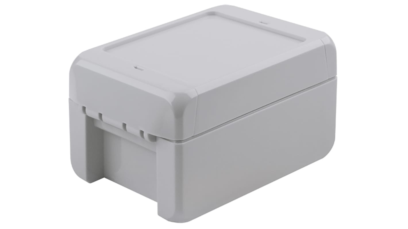 Bopla Bocube Series Light Grey ABS Enclosure, IP66, IP68, Light Grey Lid, 113 x 80 x 60mm