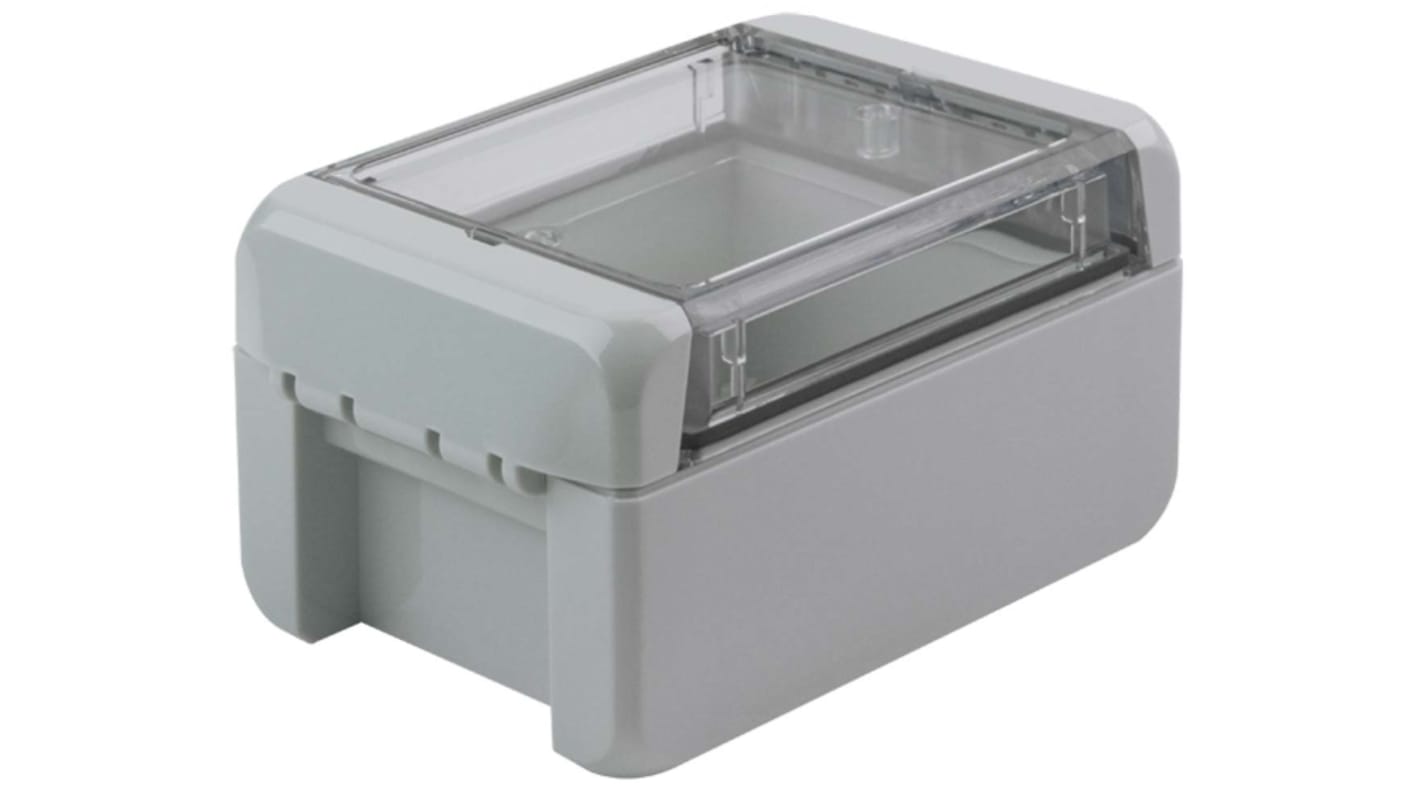 Caja Bopla de Policarbonato V0 Gris claro, 113 x 80 x 60mm, IP66, IP68