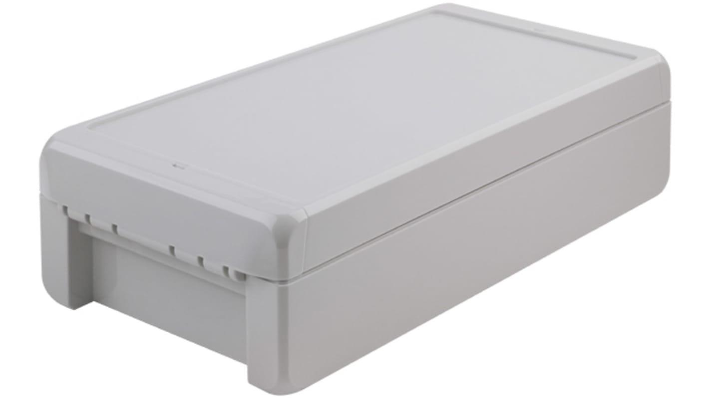 Bopla Bocube Series Light Grey ABS Enclosure, IP66, IP68, Light Grey Lid, 231 x 125 x 60mm