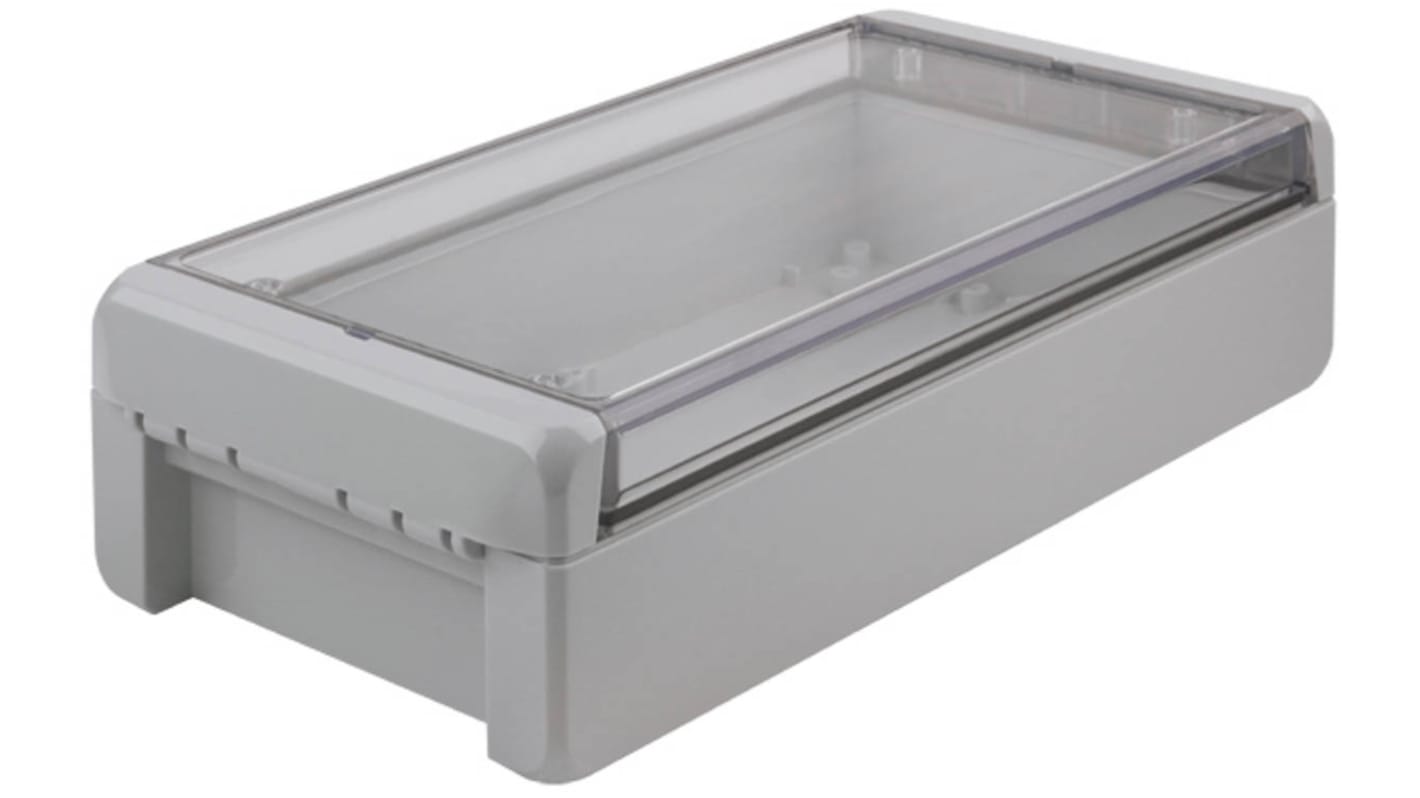 Boîtier Bopla Bocube en Polycarbonate V0, 231 x 125 x 60mm, Gris clair IP66, IP68