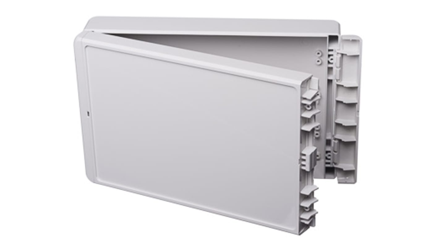 Bopla Bocube Series Light Grey ABS Enclosure, IP66, IP68, Light Grey Lid, 271 x 170 x 60mm