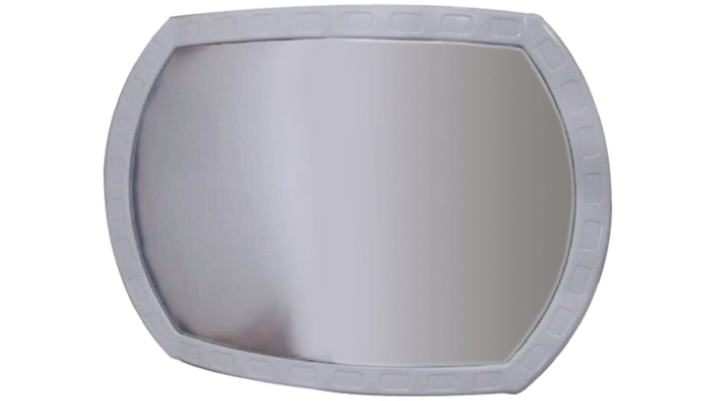 Miroir convexe RS PRO Rectangulaire, pour Intérieur / extérieur 600mm x 400 mm