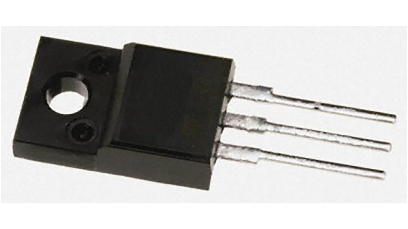 N-Channel MOSFET, 7.4 A, 600 V, 3-Pin TO-220F onsemi FCPF600N60Z