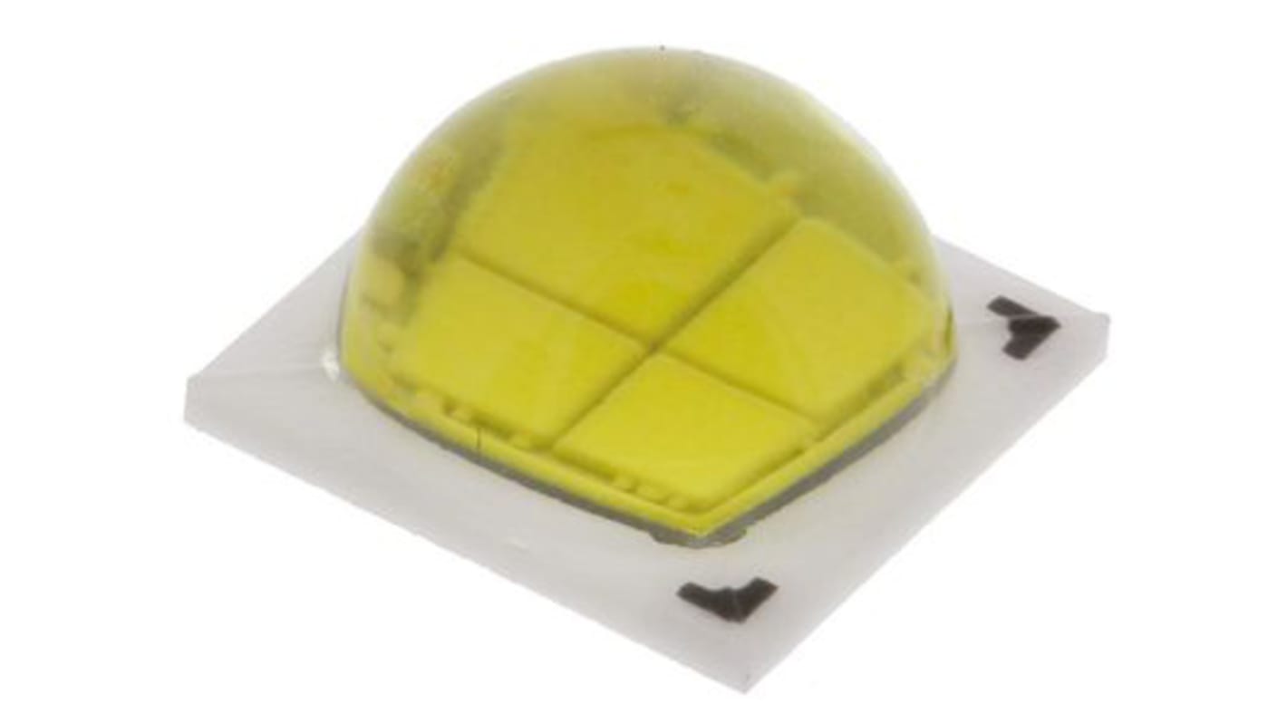 Lumileds LED, 3 tüskés, felületre szerelhető, Fehér, 725 lm, 2700K, 12 V, 120°, LUXEON M sorozat 4500mW