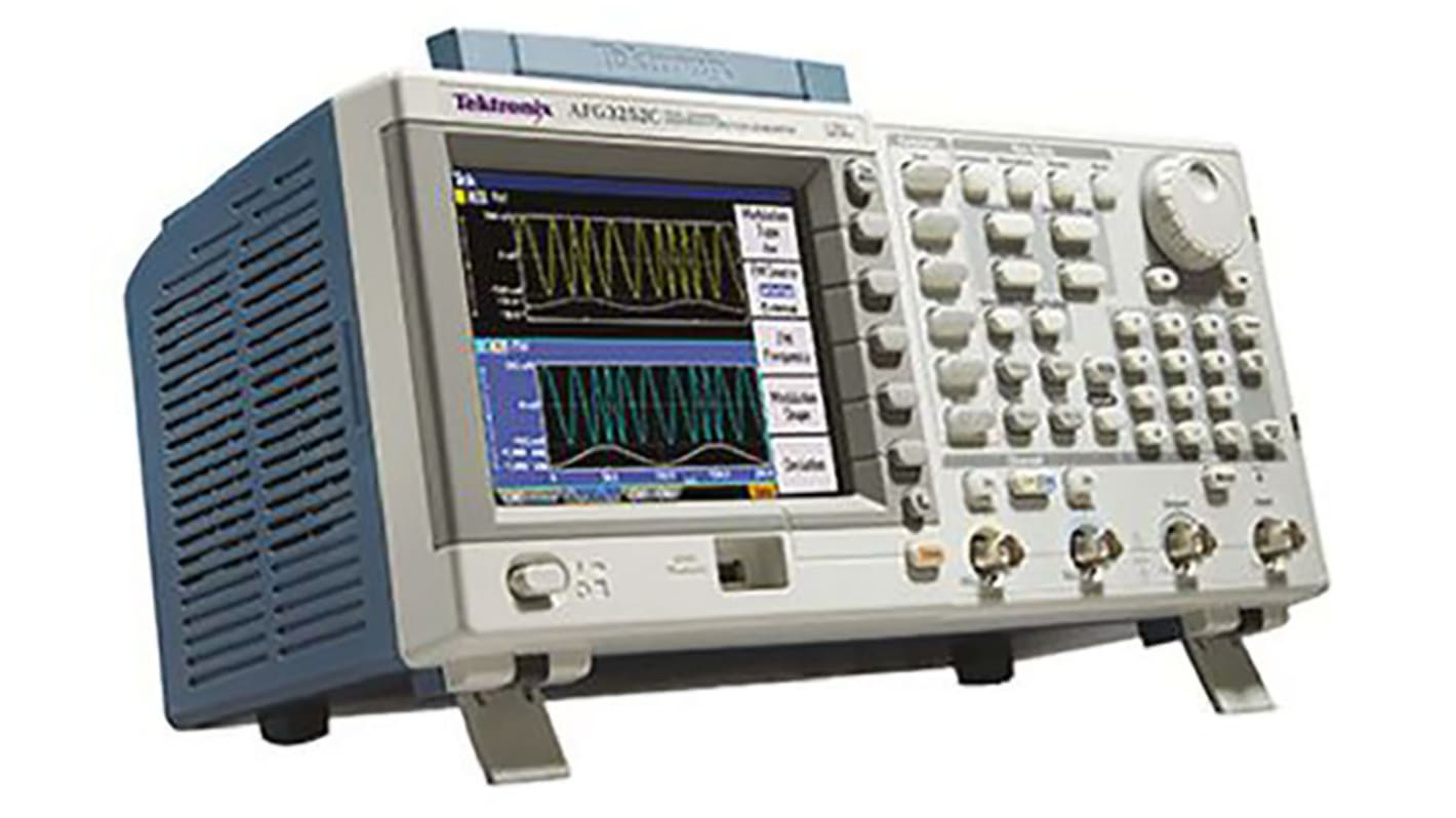 Tektronix Hullámforma generátor AFG3022C, 12 számjegyű, BNC, 5,6 hüvelykes TFT