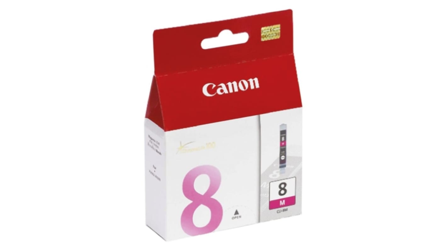 Lot De 4 Cartouches D'Encre Magenta Compatibles Canon CLI-8M - 14ml - NEUVES (Marque Go Inks)