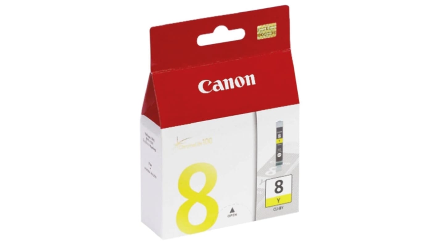 Cartucho de tinta, Canon, Amarillo, para usar con iP3300, iP3500, iP4200, iP4200x, iP4300, iP4500, iP4500x, iP5200,