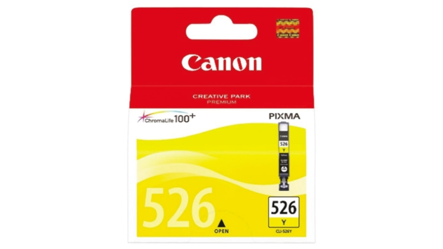 Canon CLI-526 Y - Formato Standard - Giallo - Confezione Plastica