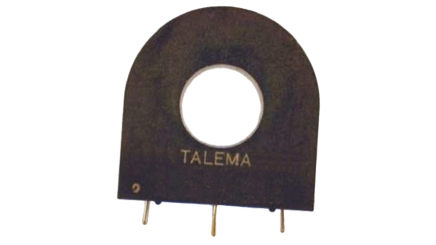 Transformador de corriente Nuvotem Talema ACX, entrada 75A, ratio: 75:1, dim. 30,2 x 30,2 x 14,3 mm