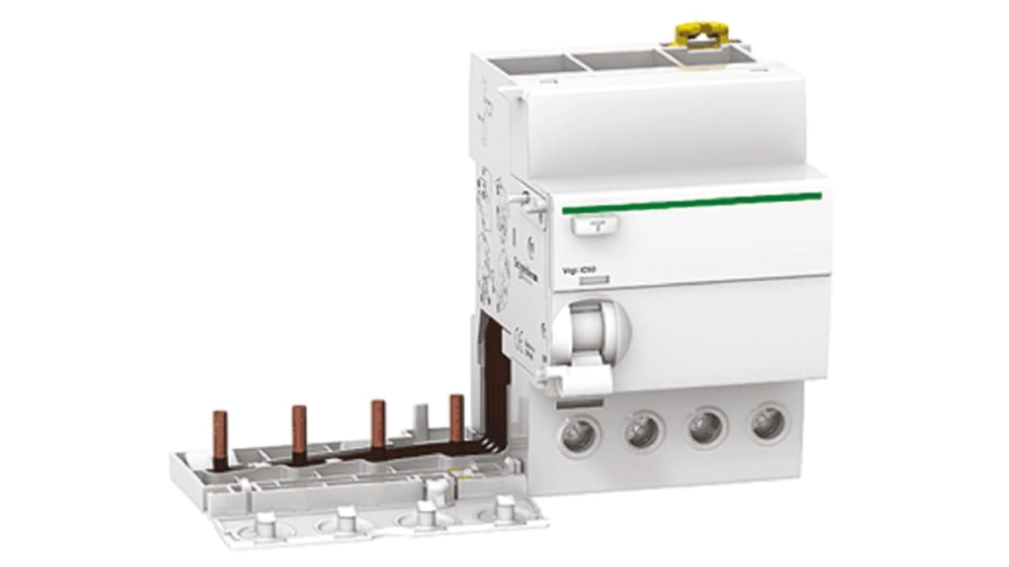 Interruptor diferencial Schneider Electric, 63A, 30mA Acti 9