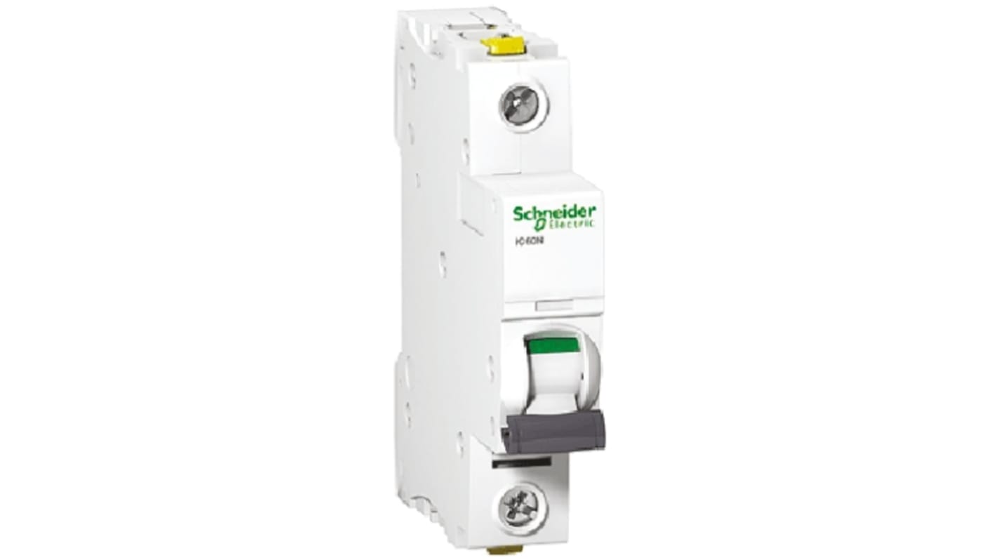 Schneider Electric iC60N MCB Leitungsschutzschalter Typ C, 1-polig 2A 230V, Abschaltvermögen 6 kA Acti 9