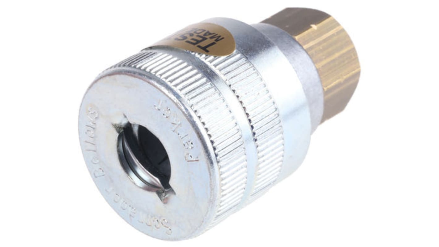 9792D12 Parker Aluminium Male Pneumatic Quick Connect Coupling, R 3/