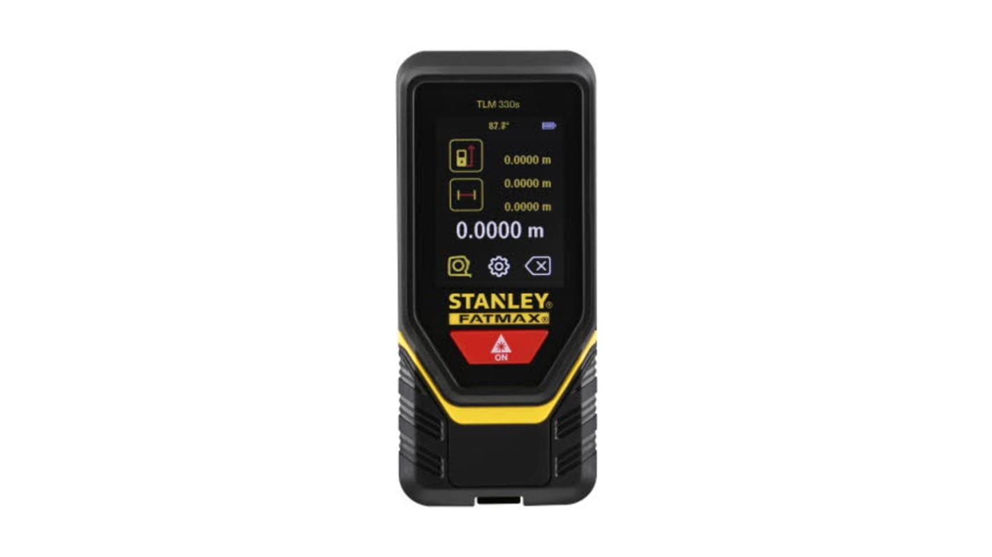 Stanley TLM330s Laser Measure, 0.5 → 100m Range, ±1.5 mm @10m Accuracy