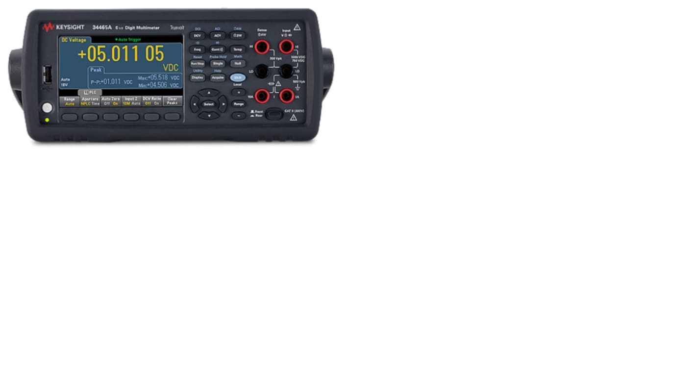 Software para multímetros Keysight Technologies 3446LANU Accionador externo, interfaz web LAN/LXI