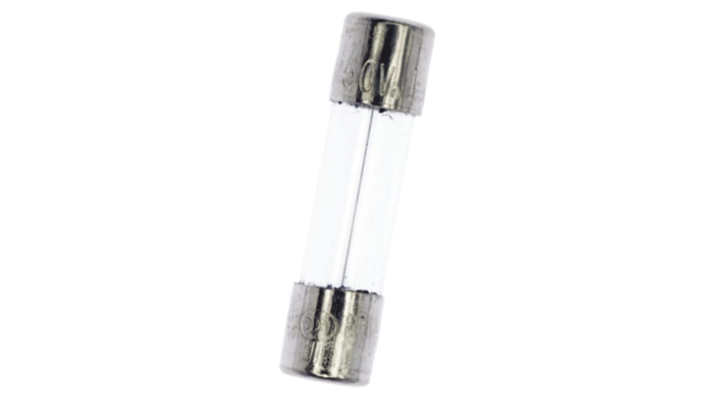 Schurter 800mA F Glass Cartridge Fuse, 5 x 20mm