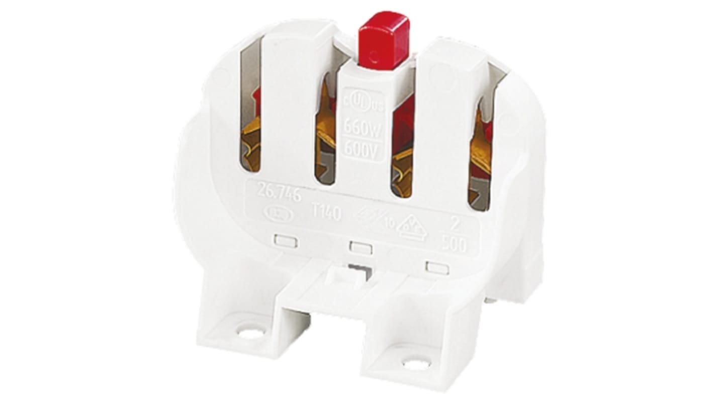 Compact Fluorescent TC-L Lamp Holder Push In - 26.746.1004.84