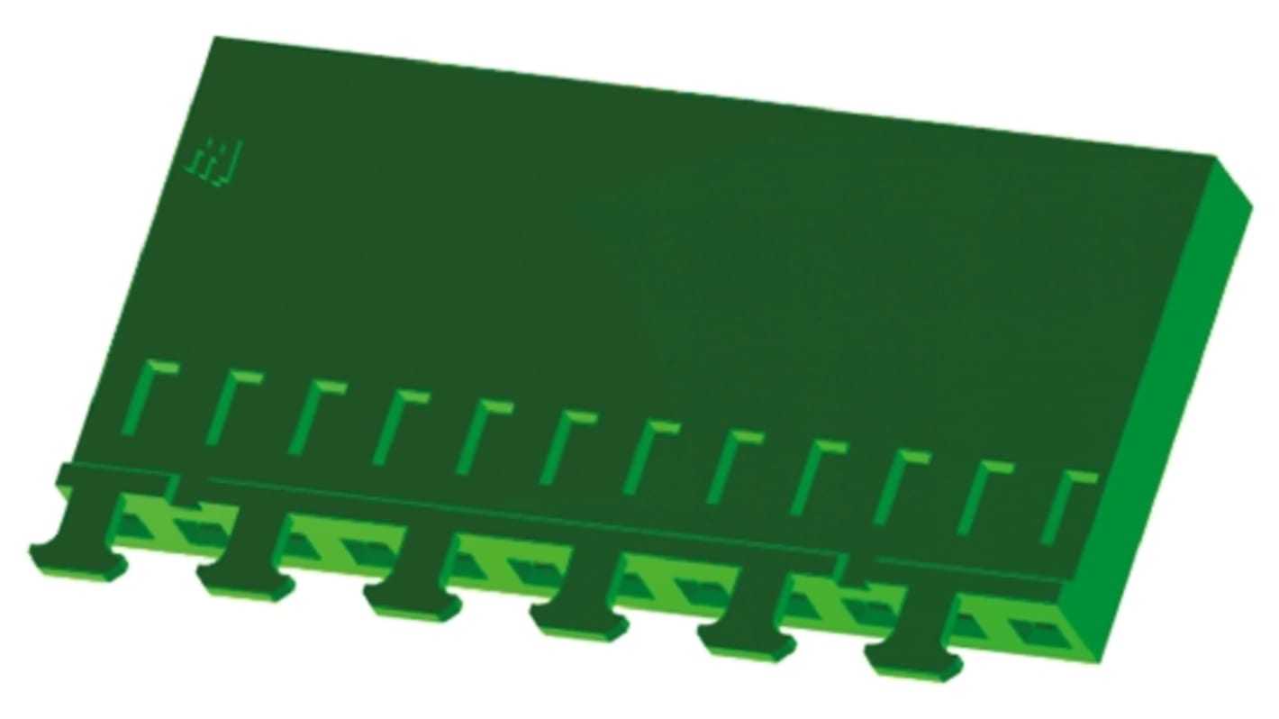 Carcasa de conector TE Connectivity 1-925369-6, Serie AMPMODU MOD IV, paso: 2.54mm, 16 contactos, , 1 fila filas,