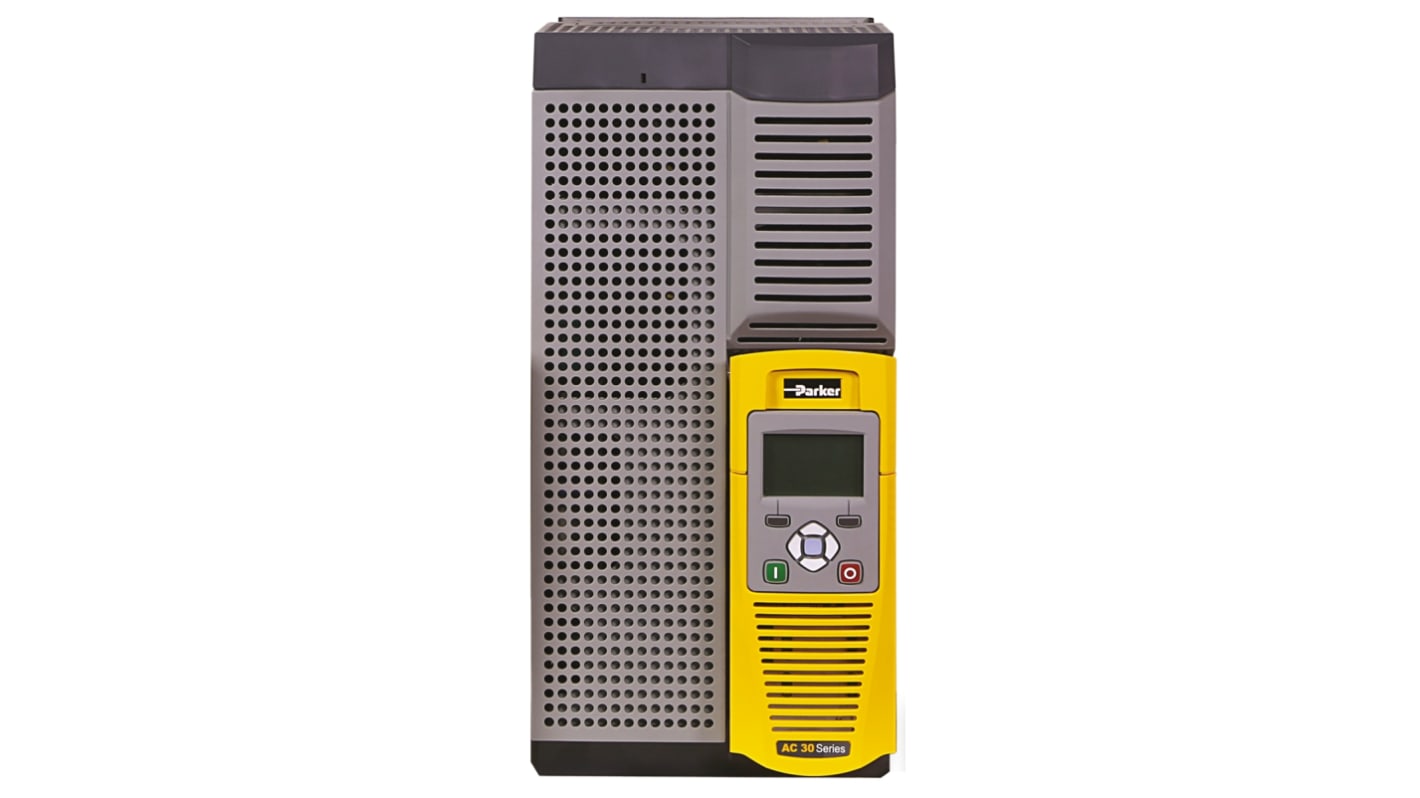 Parker AC30, 3-Phasen Frequenzumrichter 15 kW, 400 V ac / 23 A, 32 A 0 → 1500Hz für Wechselstrommotoren