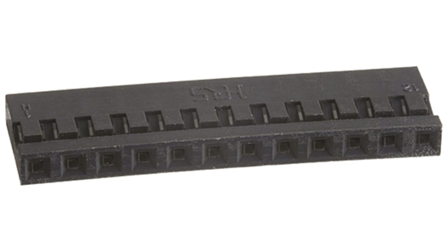 Hirose, A4B Female Connector Housing, 2mm Pitch, 12 Way, 1 Row